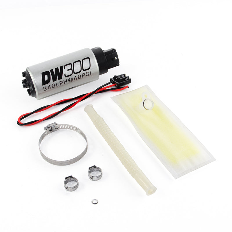 DeatschWerks 92-95 BMW E36 325i DW300 340 LPH Bomba de combustible en tanque con kit de instalación