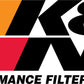 K&N Custom Round Racing Assembly Red 4.5in ID / 5.875in OD / 1.75in Height