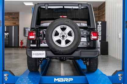 MBRP 18-20 Jeep Wrangler JL 2.5in Salida trasera única Cat Back Escape - T304