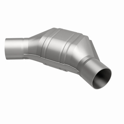 MagnaFlow Universal Catalytic Converter 2 inch Angled O/O PC2 Front
