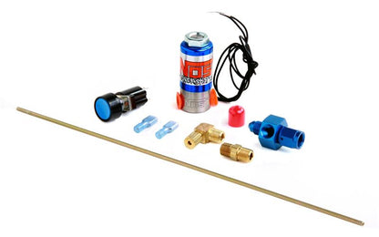 Nitrous Oxide System - NOS Purge Valve Kit -4 AN Line [Blue Finish] (16030NOS)