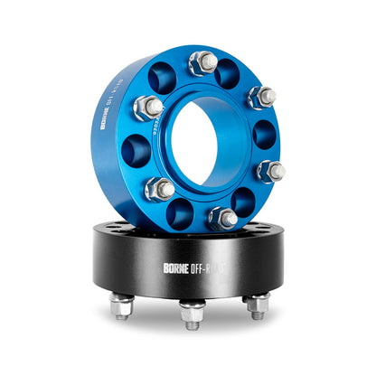 Mishimoto Wheel Spacers - 6x139.7 - 106 - 50mm - M12 - Blue