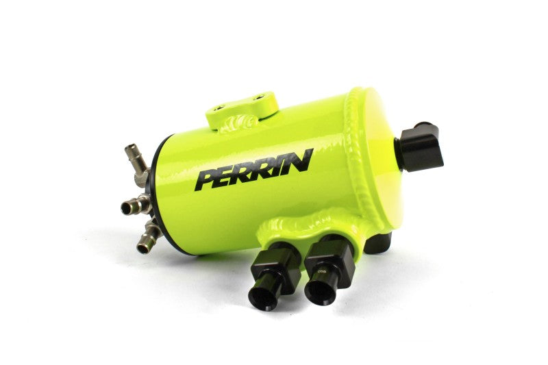 Separador de óleo de ar Perrin 08-14 Subaru WRX/STI - amarelo neon