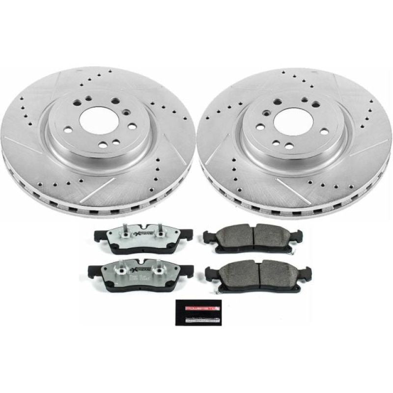 Power Stop 2015 Mercedes-Benz ML250 Front Z26 Street Warrior Brake Kit