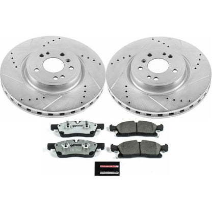 Power Stop 2015 Mercedes-Benz ML250 Front Z26 Street Warrior Brake Kit
