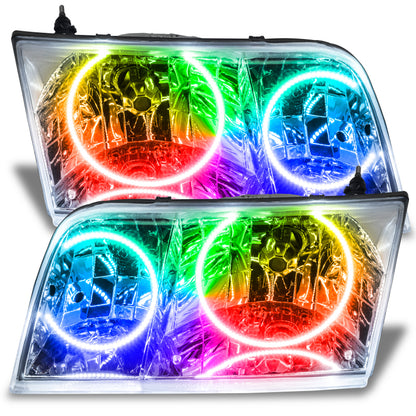 Oracle 98-11 Ford Crown Victoria SMD HL - Chrome - Halogen - ColorSHIFT w/ 2.0 Controller