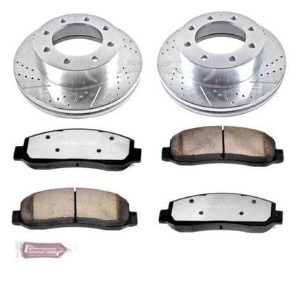 Power Stop 05-08 Ford F-250 Super Duty Front Z36 Kit de freno de camión y remolque