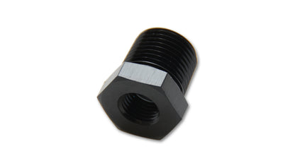 Adaptador reductor de tubería macho Vibrant de 1/8 pulg. NPT hembra a 3/8 pulg. NPT