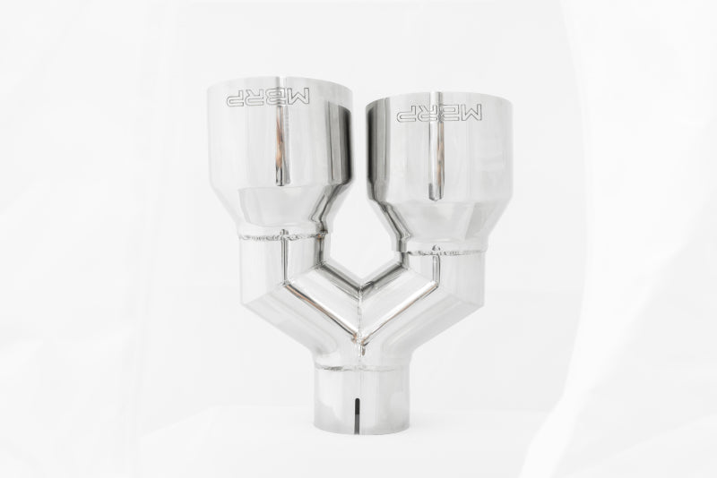 MBRP Universal T304 SS Punta doble 4in OD/2.5in Entrada