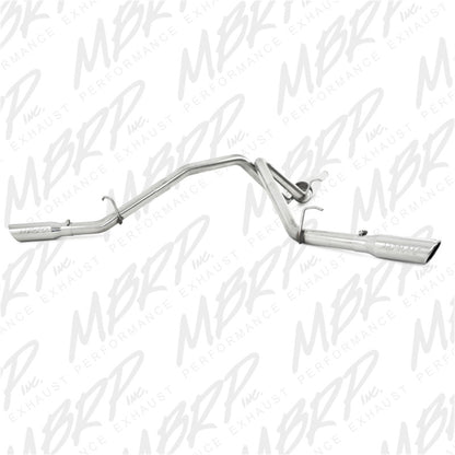 MBRP 2009 Chev/GMC 1500 4.8/5.3L EC/CC (excluindo 8 camas) Cat Back Dual Split Side