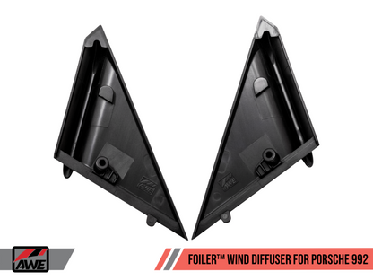 Difusor de vento AWE Tuning Foiler para Porsche 992