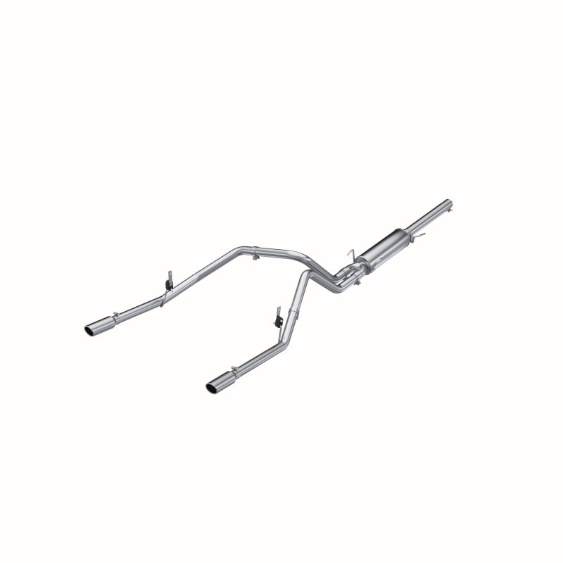 MBRP 2004-2005 Dodge Ram Hemi 1500 5.7L SC/CC-SB Cat Back Doble parte trasera