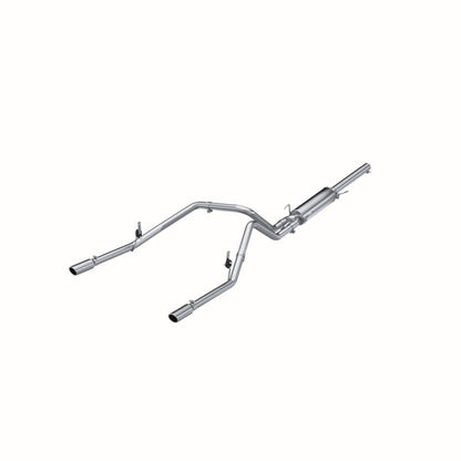 MBRP 2004-2005 Dodge Ram Hemi 1500 5.7L SC/CC-SB Cat Back Doble parte trasera
