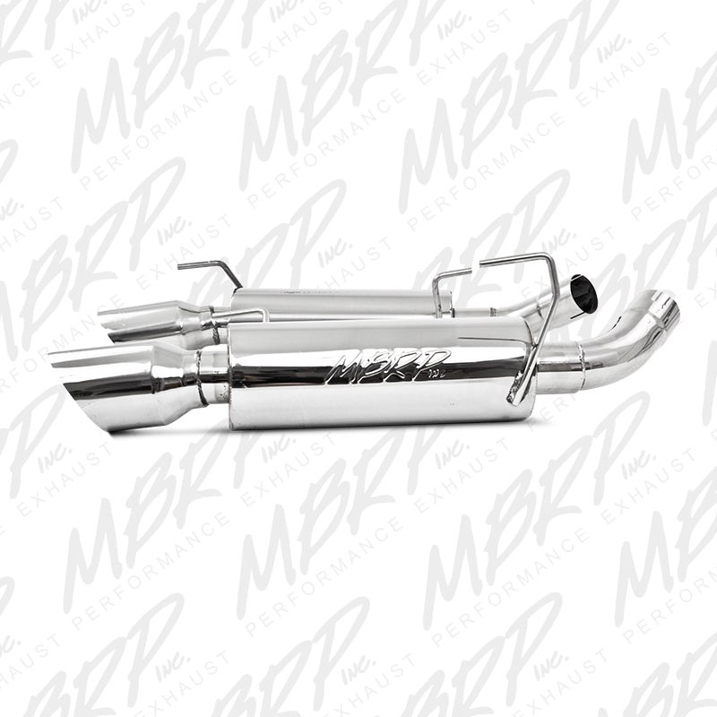 MBRP 05-10 Ford Mustang GT 5.0/Shelby GT500 Silenciadores dobles Eje trasero dividido T304