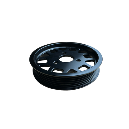Race German -  Aluminum Power Steering Pump Pulley for BMW