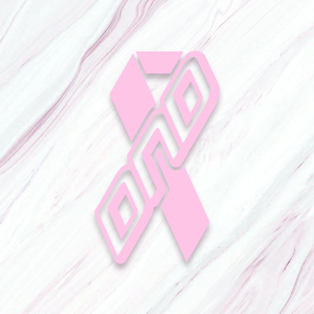 DND - Breast Cancer Awareness Vinyl Decal