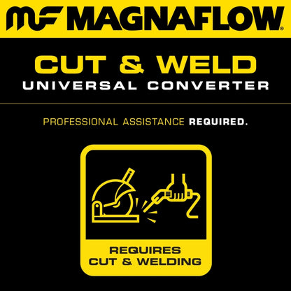 MagnaFlow Universal Catalytic Converter 2.50 Rear 540