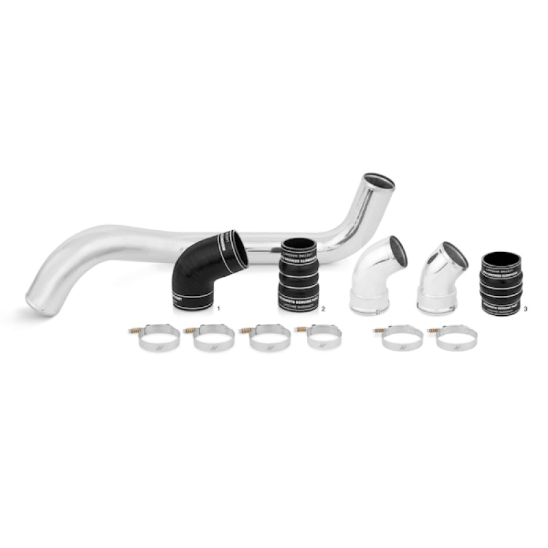Mishimoto 06-10 Chevy 6.6L Duramax Intercooler Kit con tubos (Plata)