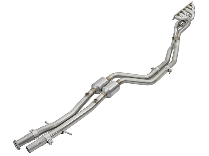 Coletores de tubos longos de aço torcido aFe com tubos intermediários (Catted) 96-99 BMW M3 L6-3.2L S52