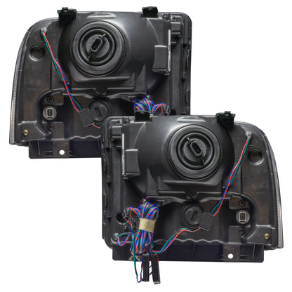 Oracle 05-07 Ford F-250/350 SMD HL - Chrome - ColorSHIFT w/o Controller