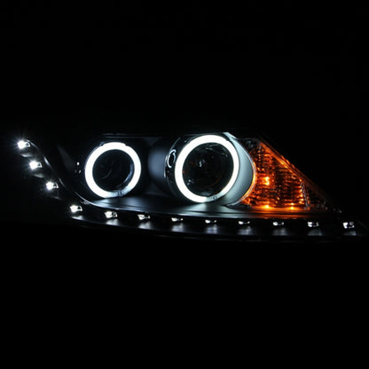 ANZO 2011-2013 Kia Sorento Projetor Faróis com Halo Chrome (CCFL)