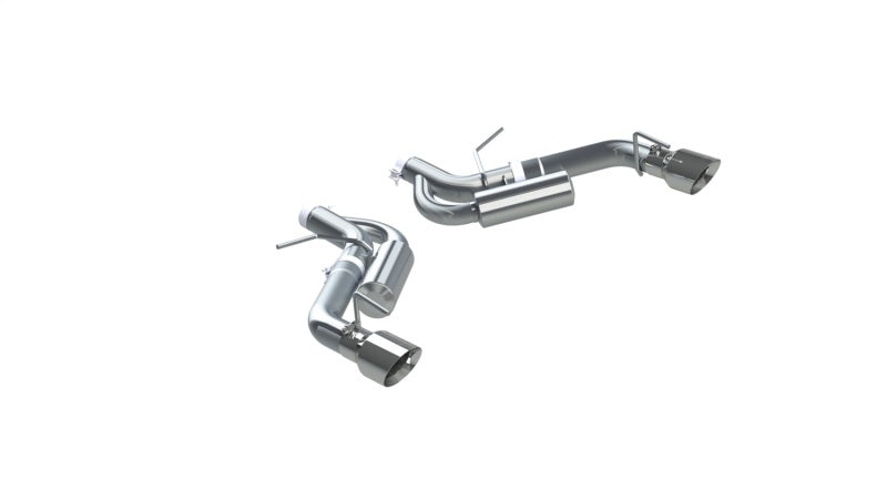 MBRP 16-19 Chevrolet Camaro SS Eixo de saída traseira dupla traseira com pontas OD de 4,5 pol. - T409 (modelos não NPP)