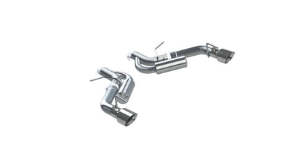 MBRP 16-19 Chevrolet Camaro SS Eixo de saída traseira dupla traseira com pontas OD de 4,5 pol. - T409 (modelos não NPP)