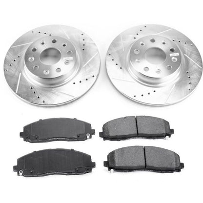 Kit de Frenos Power Stop 18-19 Jeep Wrangler Delantero Z23 Evolution Sport