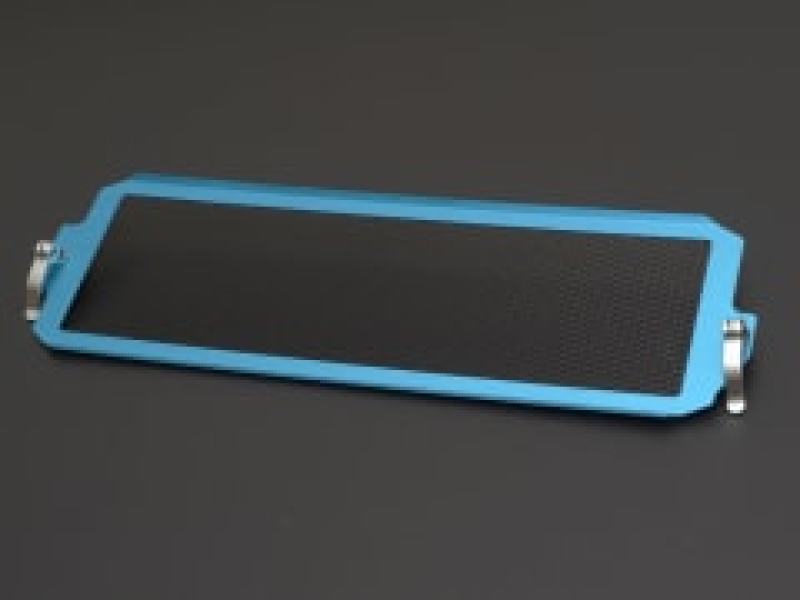 Cusco 08-17 Impreza (GR/GV/VA) Turbo Intercooler Protection Grill Kit azul com malha preta