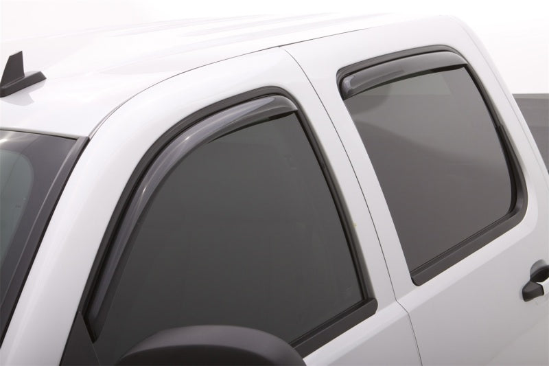 Lund 17-23 Ford F-250/350/450 Super Duty SuperCab Ventvisor Elite Window Deflectors - Smoke (4 Pc.)