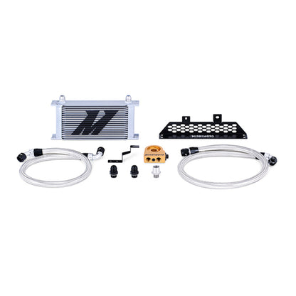 Kit De Enfriador De Aceite Termostático Mishimoto 13+ Ford Focus ST - Plata