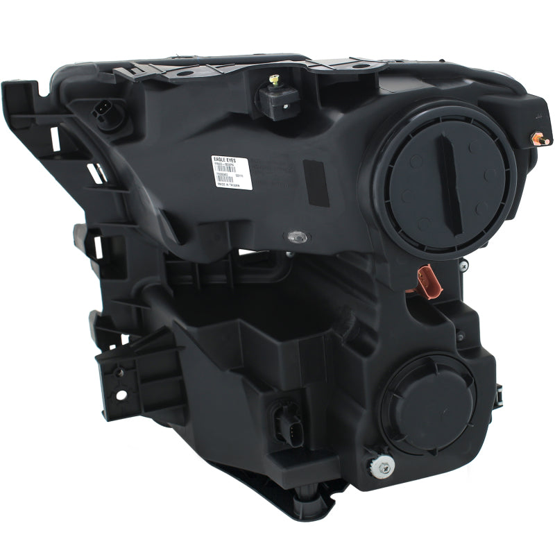 ANZO 2015-2016 Ford F-150 Projetor Faróis c/ Plank Style Design Preto c/ Âmbar