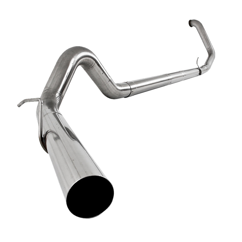 MBRP 1999-2003 Ford F-250/350 7.3L 4in Turbo Back Single Sin silenciador T409 SLM Serie Sistema de escape