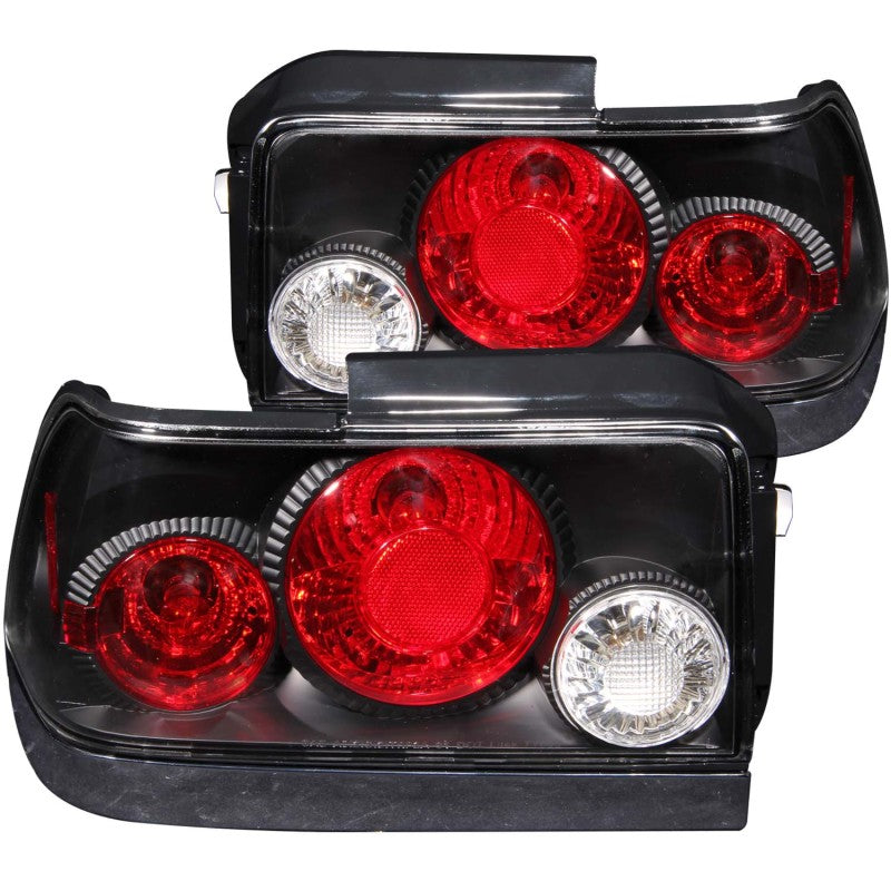 ANZO 1993-1997 Toyota Corolla Taillights Black – Drift HQ