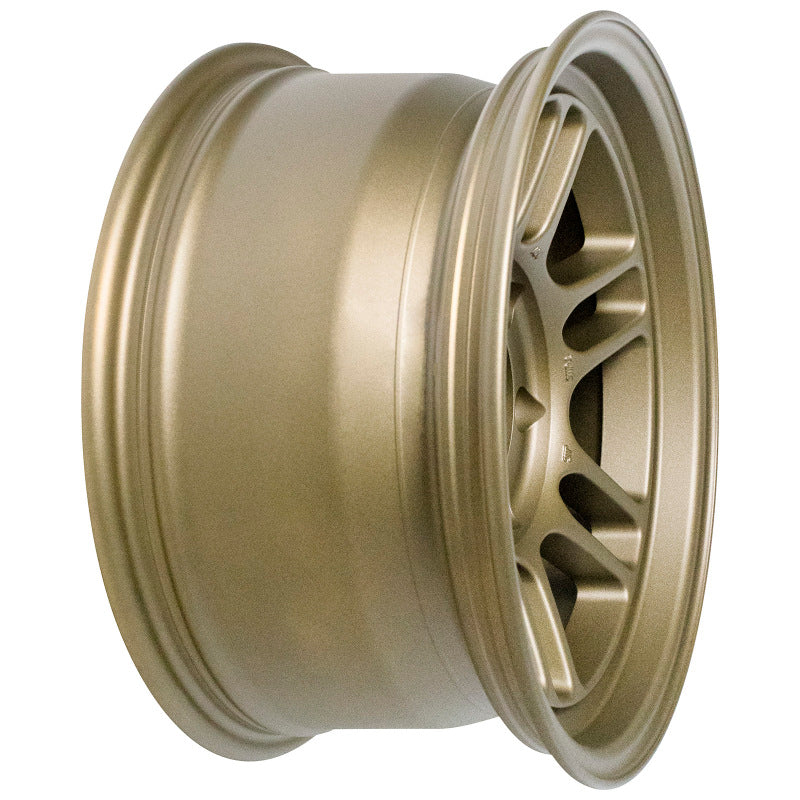 Enkei RPT1 16x8 6x139.7 Patrón de pernos +0 Offset 108.5 Bore Titanio Oro Rueda