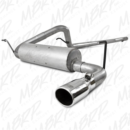 MBRP 2007-2009 Jeep Wrangler 4dr 3.8L V6 Gato trasero individual