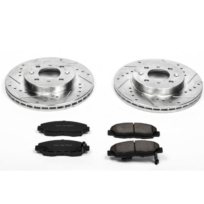 Kit de freio esportivo Honda Civic Front Z23 Evolution Power Stop 96-05