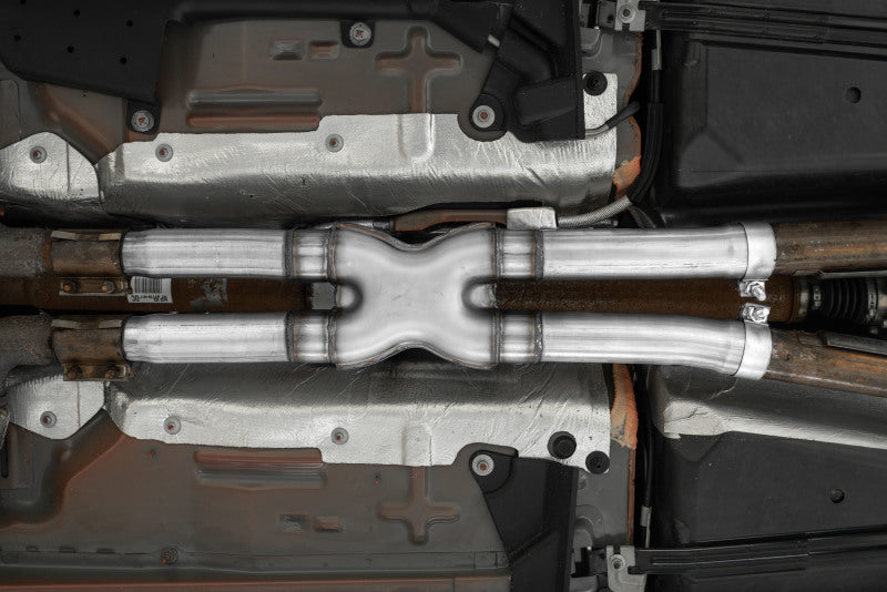 MBRP 15-19 Ford Mustang GT 2.5in Resonador Eliminar X-Pipe - T409