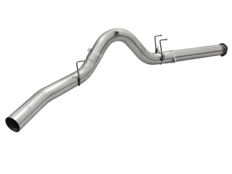 aFe Atlas Exhausts 5in DPF-Back Aluminized Steel Exhaust System 2015 Ford Diesel V8 6.7L (td) No Tip