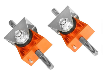 Conjunto de montagem do motor da série PFADT de controle aFe; Chevrolet Corvette (C5/C6) 97-13 Laranja