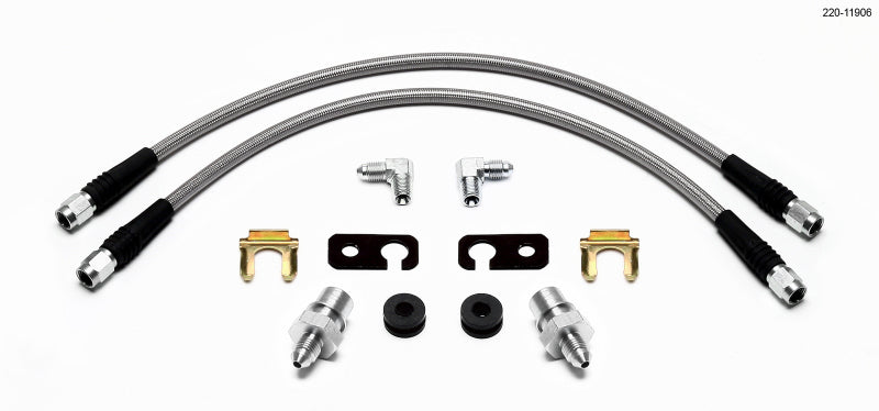 Wilwood Flexline Kit Delantero Fiesta