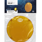 Hella 500 LED Driving Lamp 6in Amber Cover