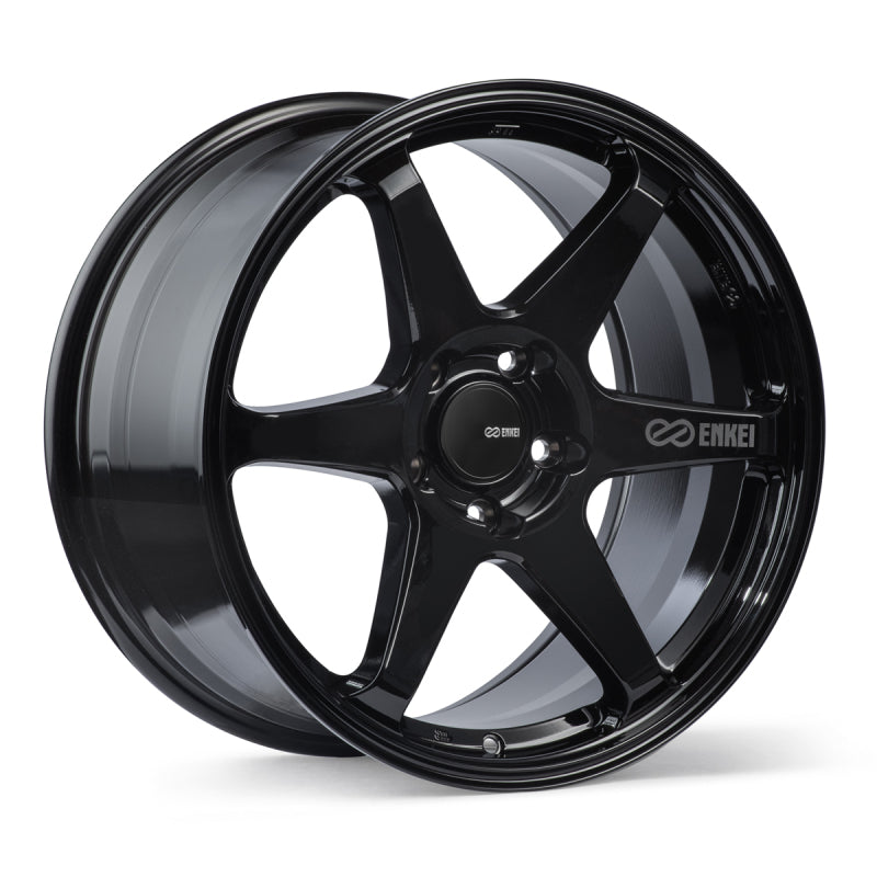 Enkei T6R 18x9.5 38mm Offset 5x114.3 Bolt Pattern 72.6 Furo Gloss Black Wheel