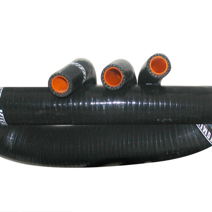 Mishimoto 86-93 Ford Mustang Kit de manguera de silicona negra