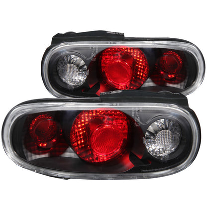 ANZO 1990-1997 Mazda Miata Luces traseras negras