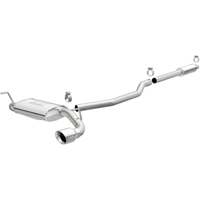 MagnaFlow SYS Cat-Back 15-16 Jeep Renegade Trailhawk 2.4L SS Ponta de saída traseira lateral para passageiro único