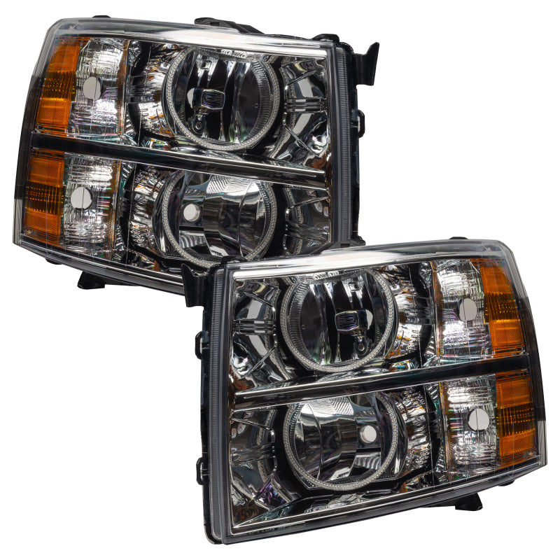 Oracle 07-13 Chevrolet Silverado SMD HL - Round Style - ColorSHIFT w/o Controller