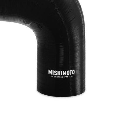 Acoplador redutor de silicone Mishimoto 90 graus 3 pol. a 3,25 pol. - preto