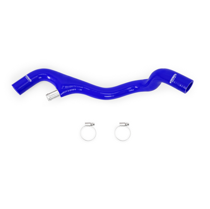 Mishimoto 05-07 Ford F-250/F-350 6.0L Powerstroke Kit de manguera de silicona azul de desbordamiento inferior