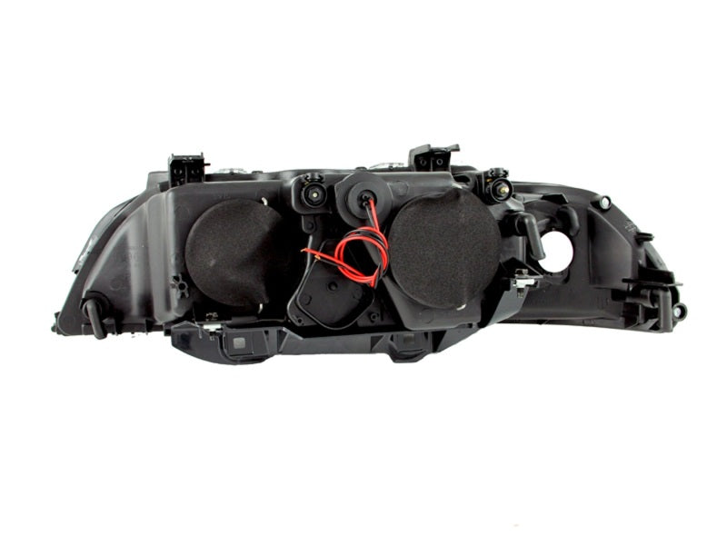Faróis projetores ANZO 1997-2001 BMW Série 5 c/ halo preto